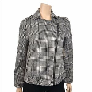 Two by Vince Camuto Women’s Size Small Plaid Zippered Blazer NWT